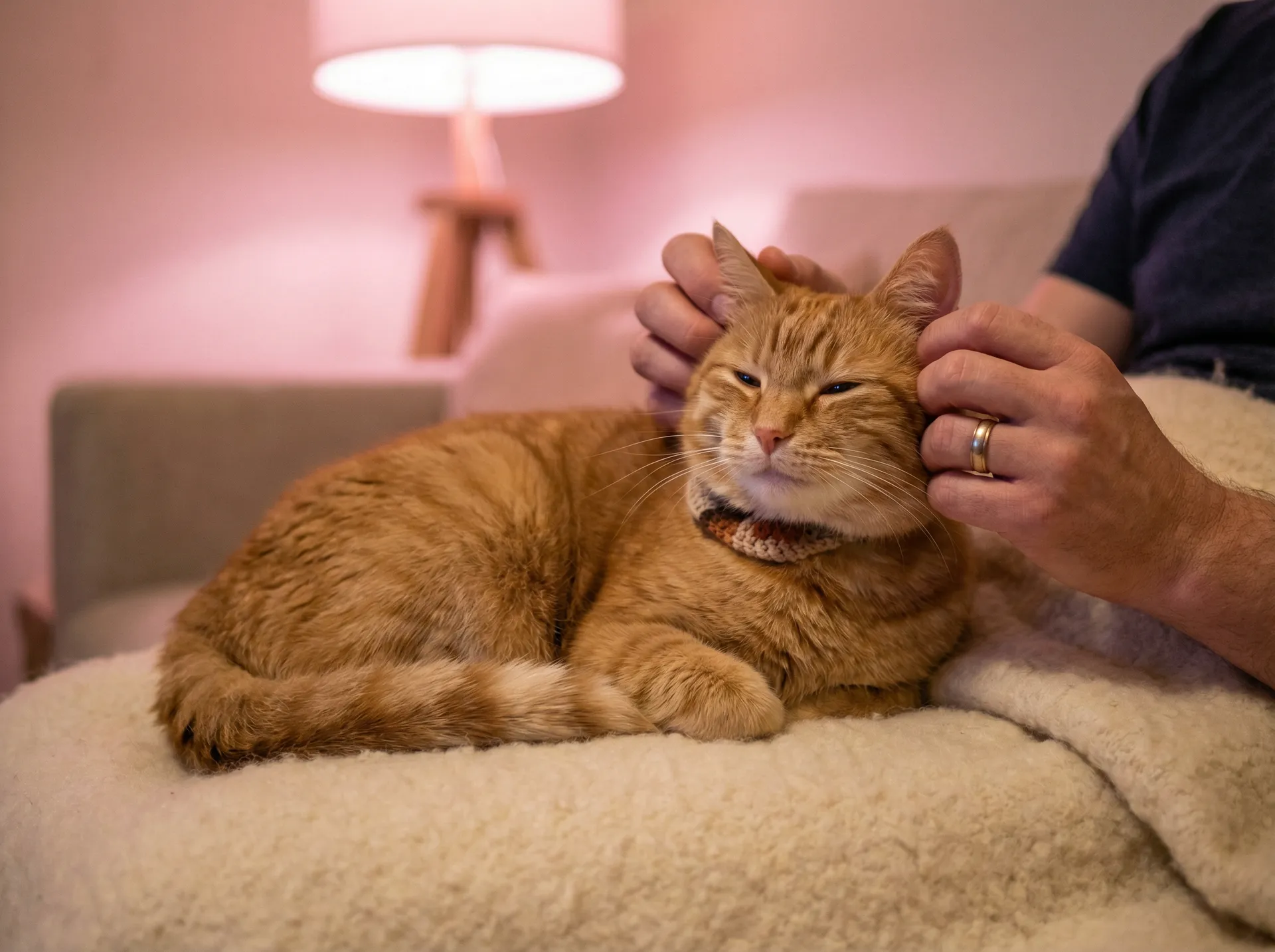 猫咪被温柔抚摸的幸福时刻 - 电磁炉对人体的危害